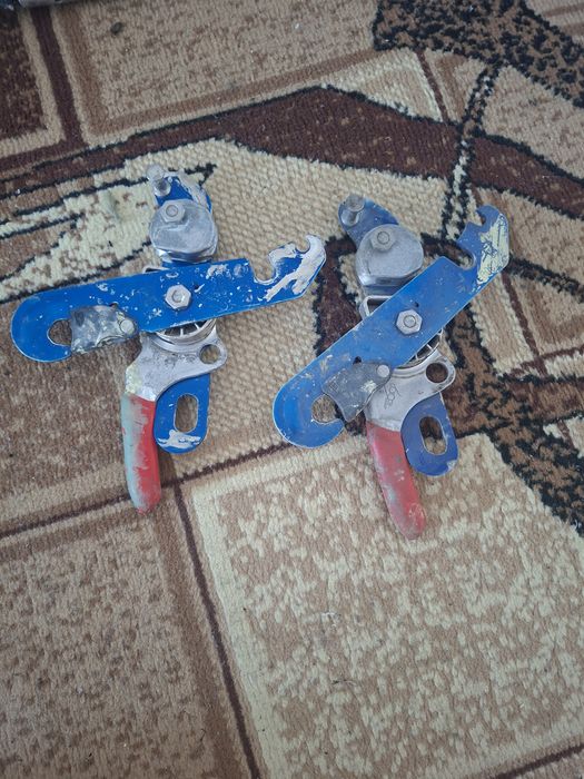 Set complet echipament lucru la înălțime / alpinism utilitar – ham, corzi, scaun, carabiniere