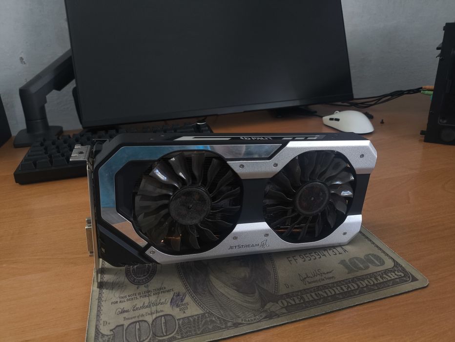 Видеокарта GTX 1060 JetStream 6gb