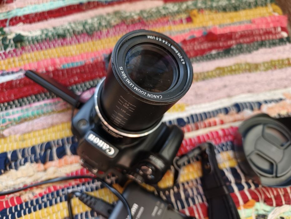 Canon SX50 ultrazoom 50x оптично увеличение