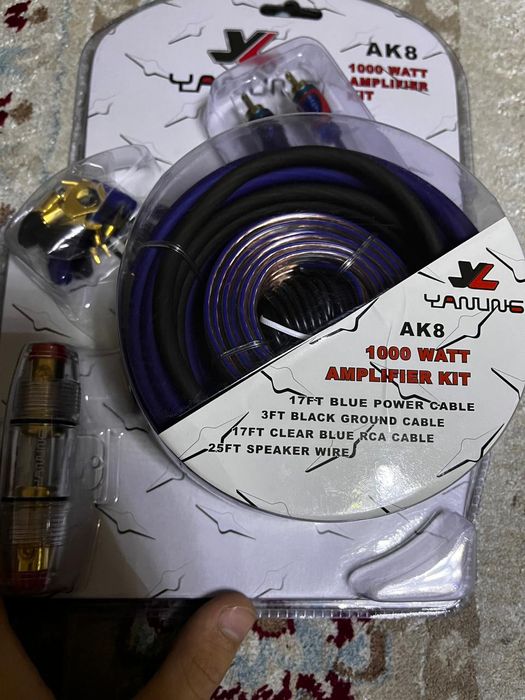 Комплект проводов для Усилителя и Сабвуфера