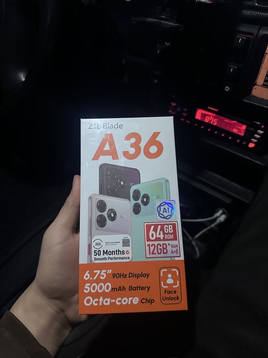 Zte a36 blade упакованный