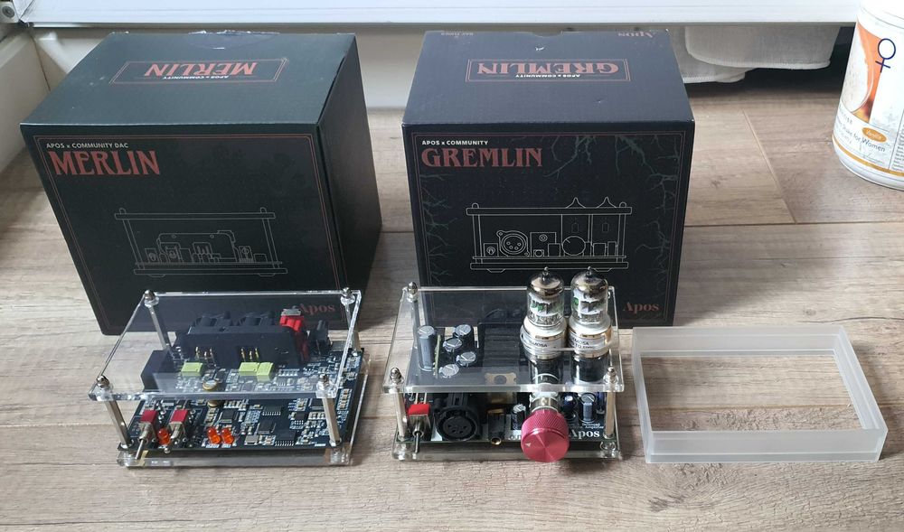 Gremlin + Merlin (AMP + DAC)   APOS.Audio