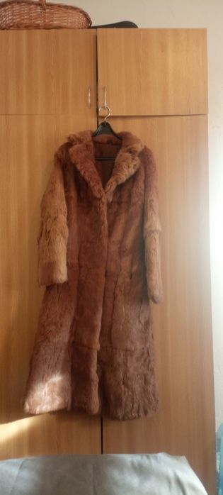 Haina de blana naturala și cojoc de damain stare foarte buna