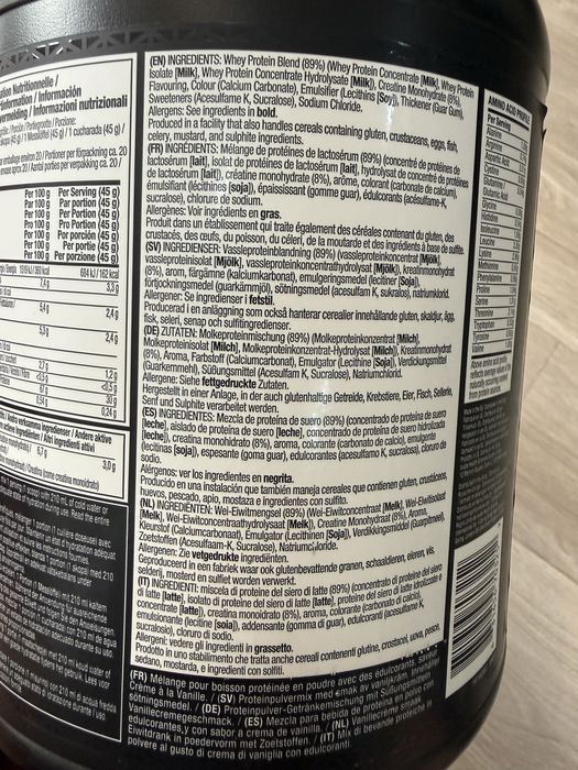 Whey Protein ( Pudra Proteica )Muscletech