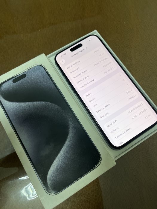 Iphone 15 pro max 256 аккум 97