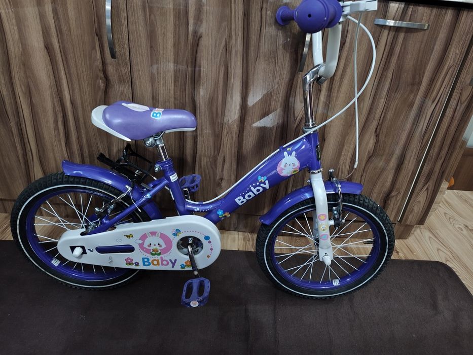 Детско колело  Мони 16 цола  с помощни колела