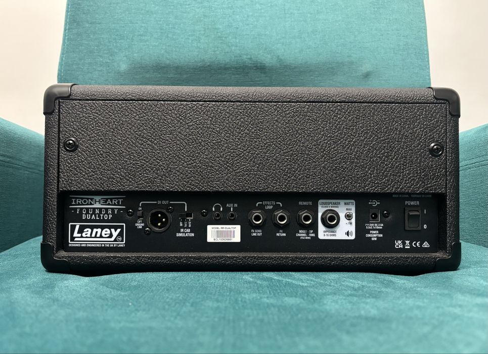 Amplificator Chitara Electrica - Laney IRF-DUALTOP 60W