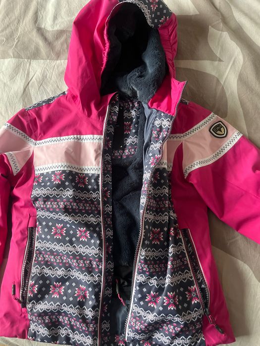 Уникално ски яке и гащеризон  Clima Protect р-р128 е якето
