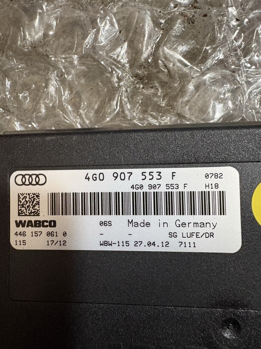 Audi a7 4g Компютър Модул Въздушно Окачване