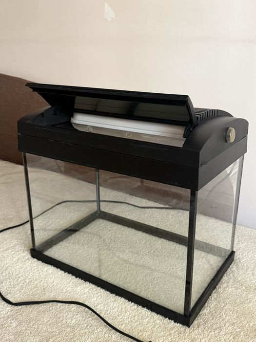 Acvariu iluminat pentru pesti