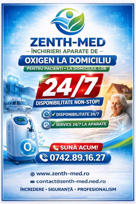 Inchiriem Oxigen medical la domiciliu, Oxigenoterapie