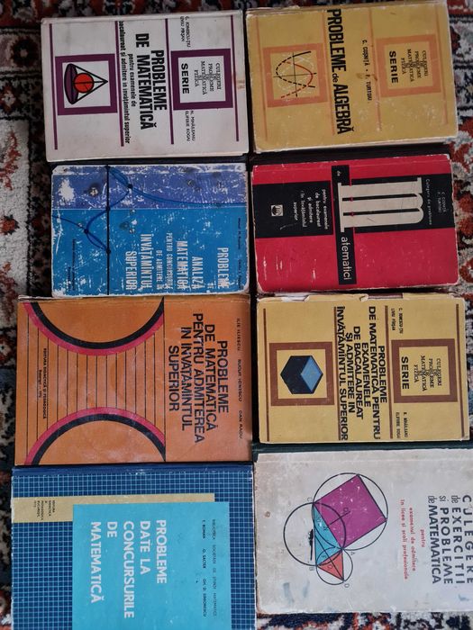 Culegeri de probleme de matematica si fizica