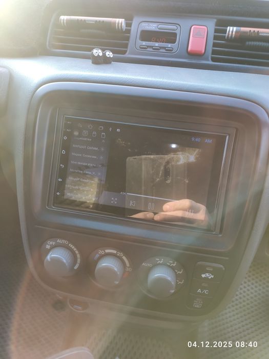 Рамка и андроид на honda cr-v