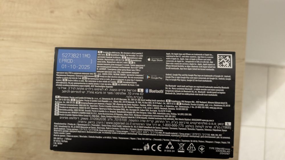 Oral-B iO 10 – Lunar Gold
Periuță electrică premium, 100