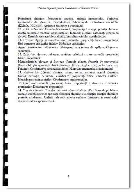 Chimie Organică pentru Bacalaureat