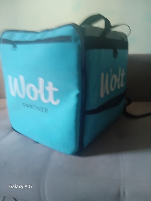 Термо сумка Wolt На Астане