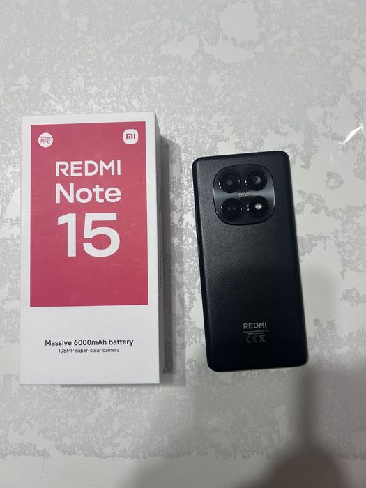 Чисто нов.Xiomi Redmi Note 15