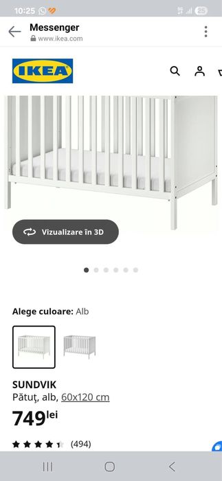 Vand patut pentru bebelusi