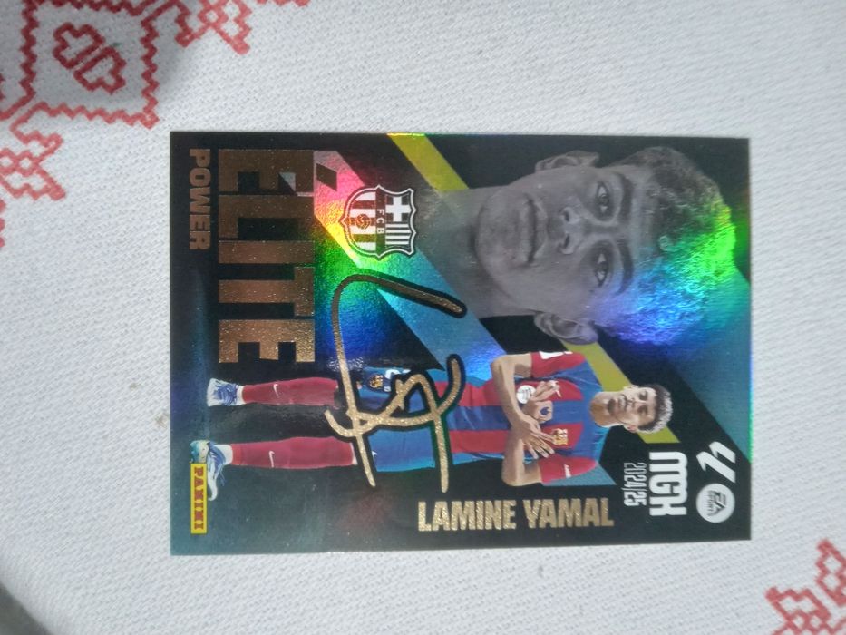 Cartonaș Lamine Yamal