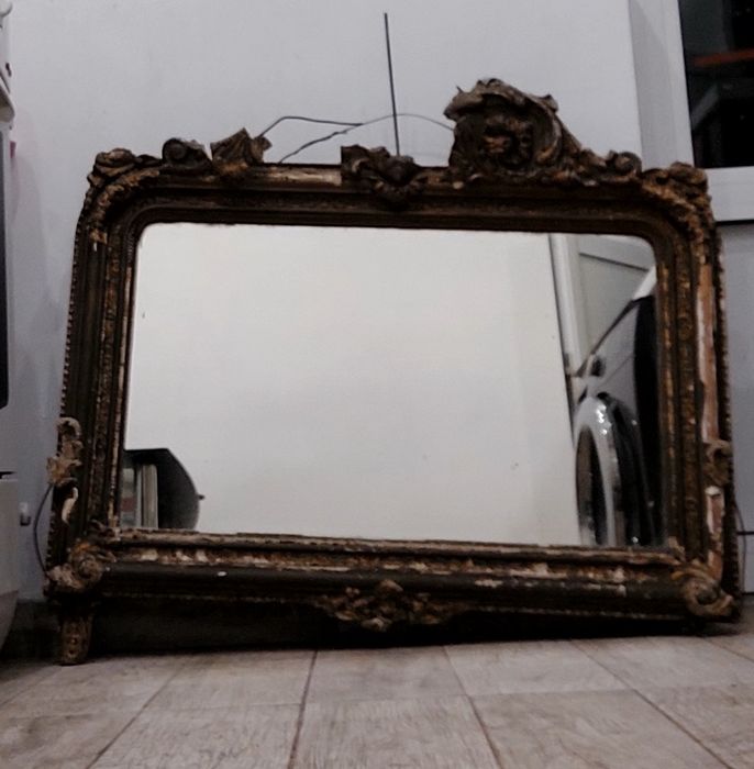 Масивно винтидж огледало