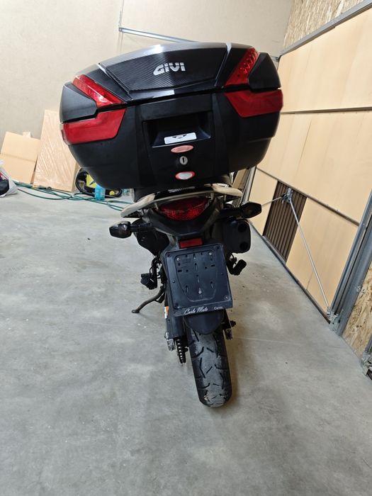 Topcase original Givi complet honda Transalp 700