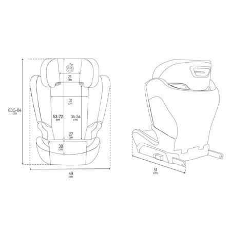 Scaun auto copil Momi isofix