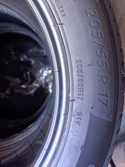 Două anvelope de vara 205 55 17 Michelin Primacy 4 S1 dot 2021