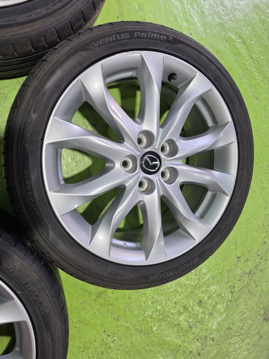18 5x114.3 Mazda лети джанти 5х114.3 мазда 215/45/18 Hankook
