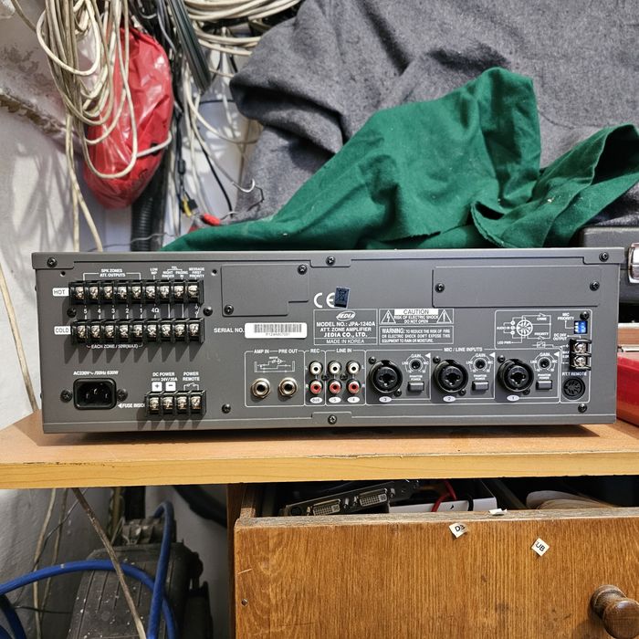 Amplificator JPA-1240A Mixer amplificator 240W/100V cinci canale