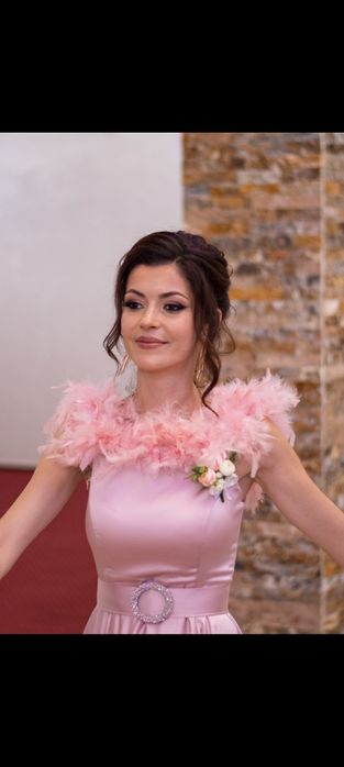 Rochie nasa roz pudra