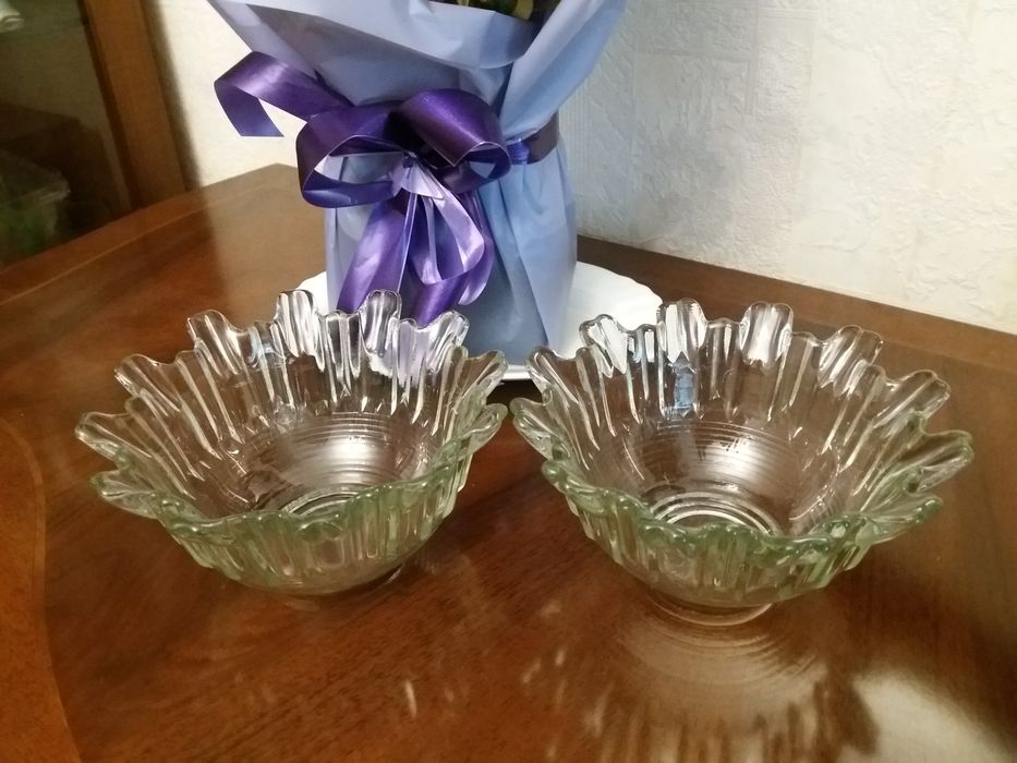 Салатницы 2 шт (конфетницы)