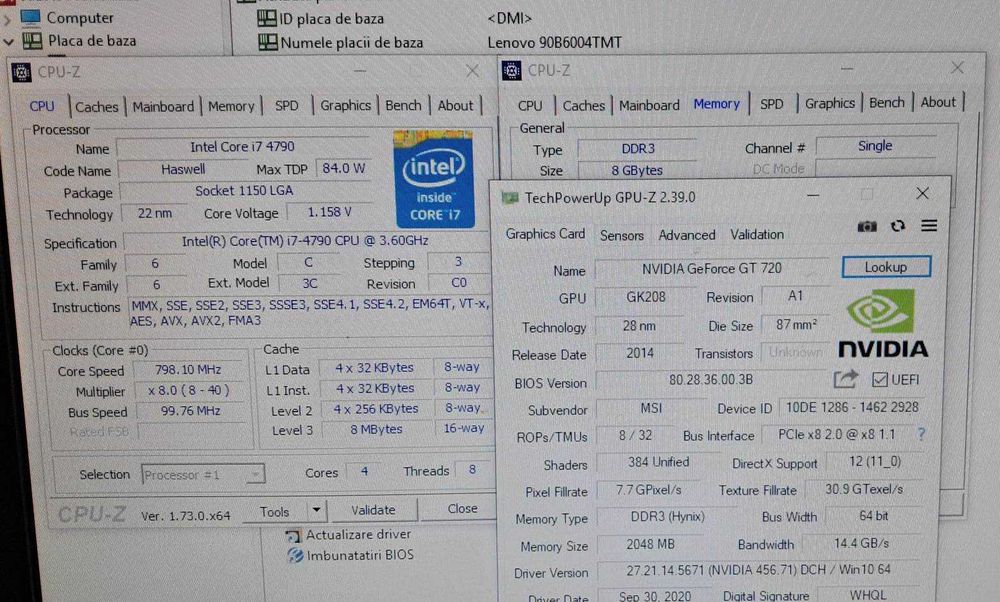 Unitate PC i7 4790/GT 720/8 GB DDR3/ HDD 500 GB/GTA5/CS GO