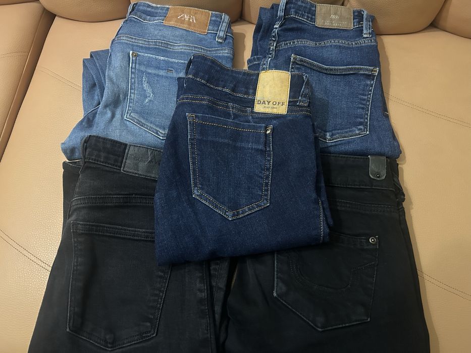 Lot blugi marime 34 Zara, Mango