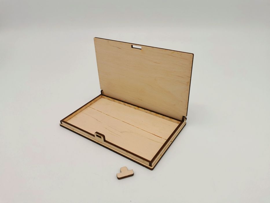 Дървен плик за пари, кутийка за пари