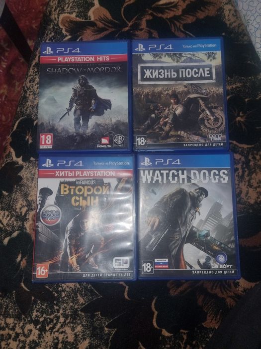 Продаю диски на PS4