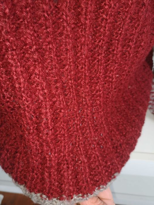 Pulovar tricotat manual