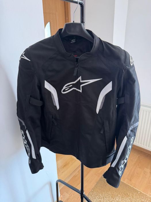 Geaca Alpinestars ast V2 air, Negru/Alb,Mărimea L
