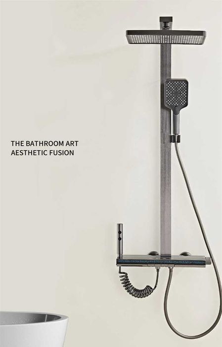 Модерен интелигентен душ с дисплей и LED подсветка D32