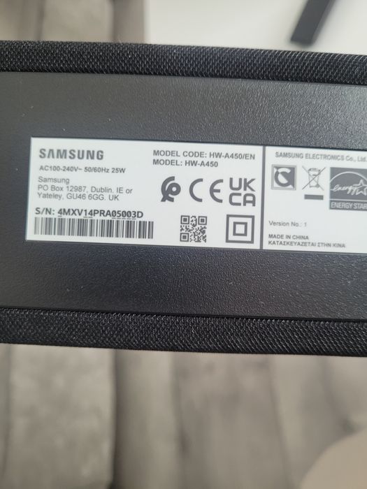 Soundbar Samsung HW-A450