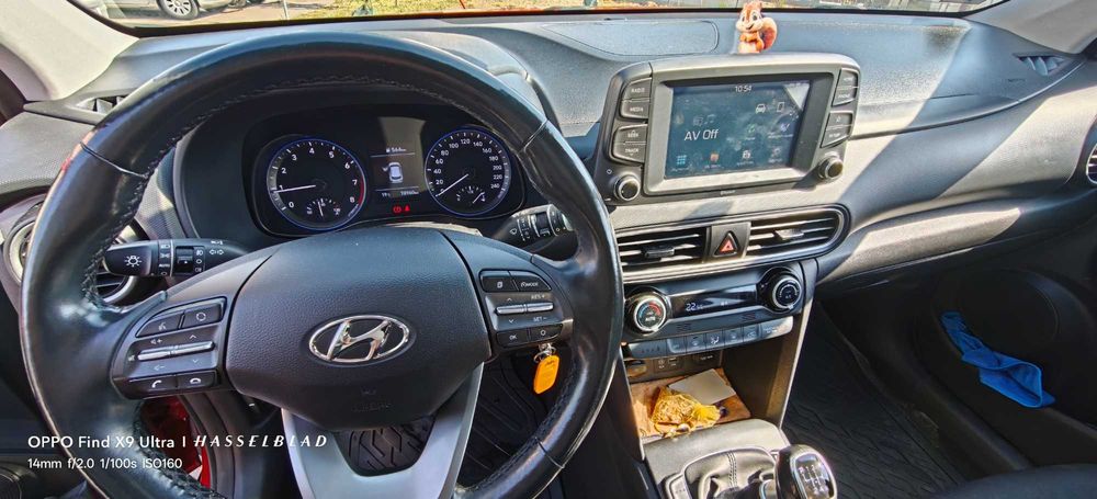vand hyundai kona 2020 rosie stare foarte buna,prim proprietar 78960km