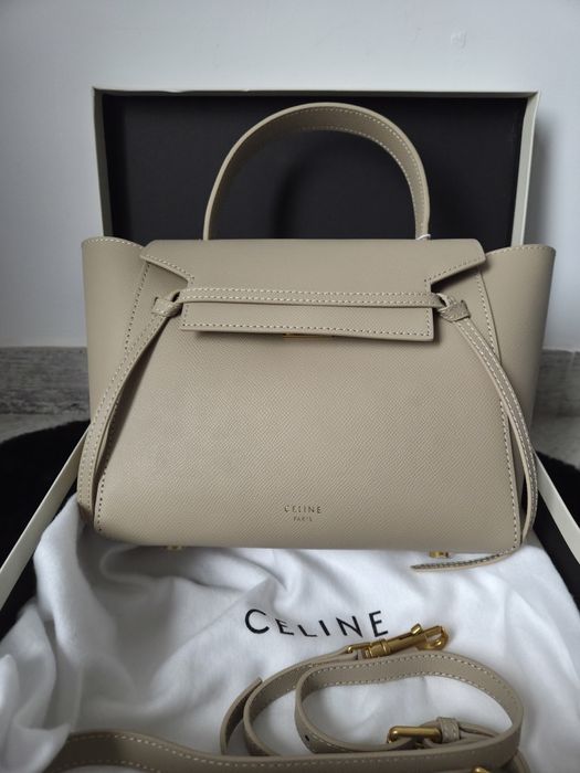Celine Belt Bag Micro Light Beige