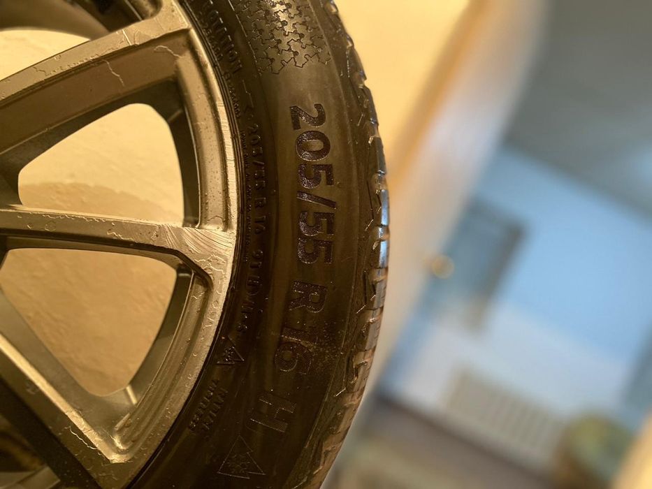 Литые диски с покрышками р16