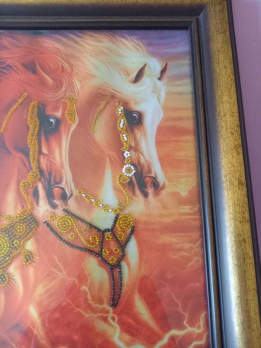 Гоблен с мъниста Три Стихии