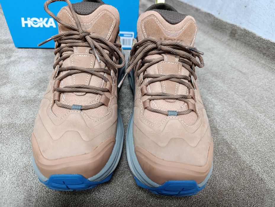 Чисто нови Hoka M Kaha 3 Low GTX номер 45 1/3 естествена кожа