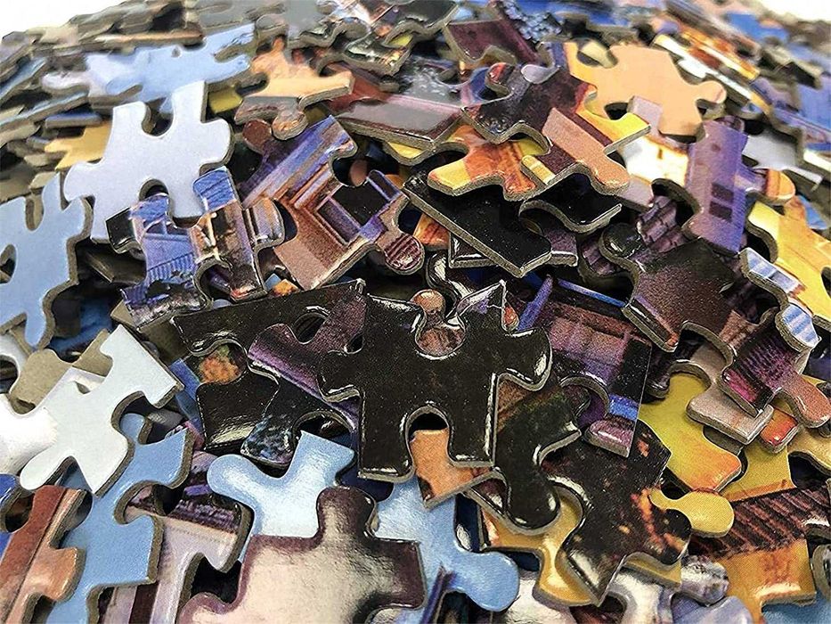 Puzzle 1000 piese, Monument Valley, puzzle mare, joc de familie