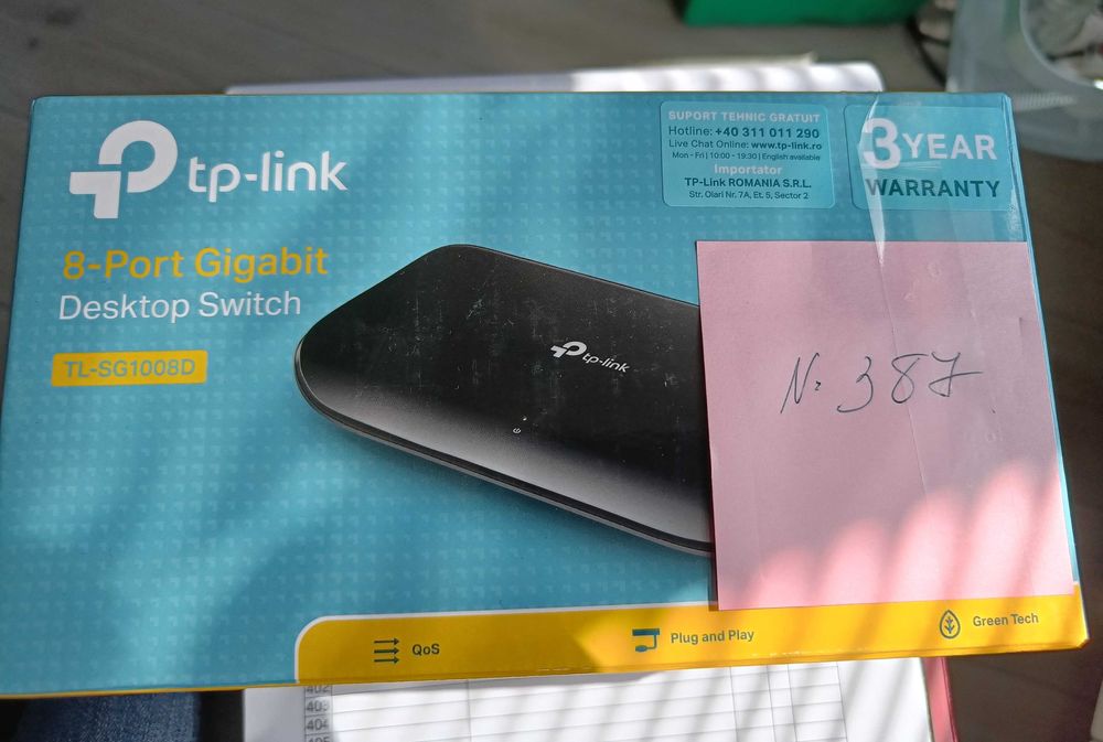 Суич TP-Link TL-SG1008D