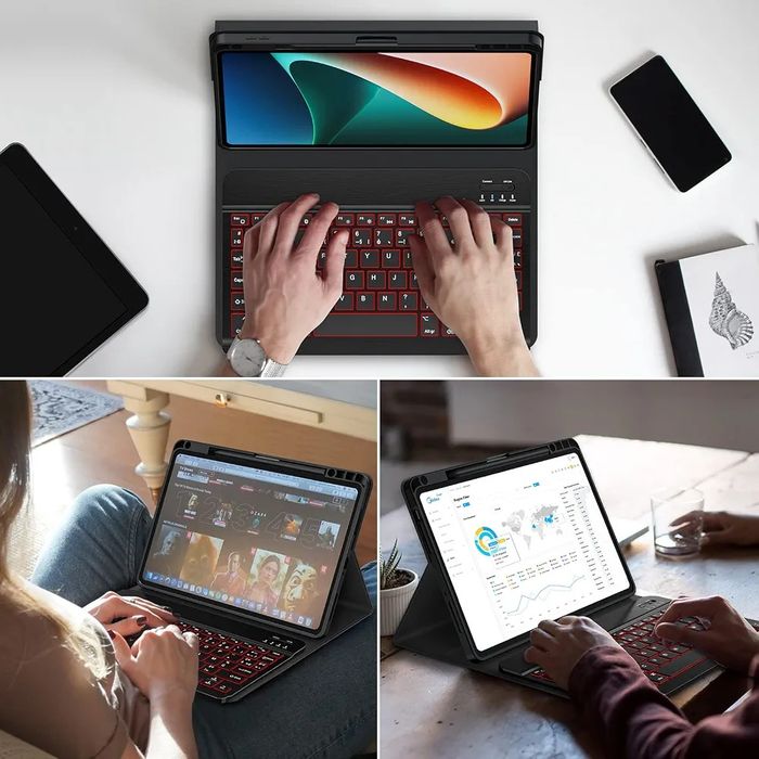Carcasă cu tastatură pentru Xiaomi Pad 5/5 Pro