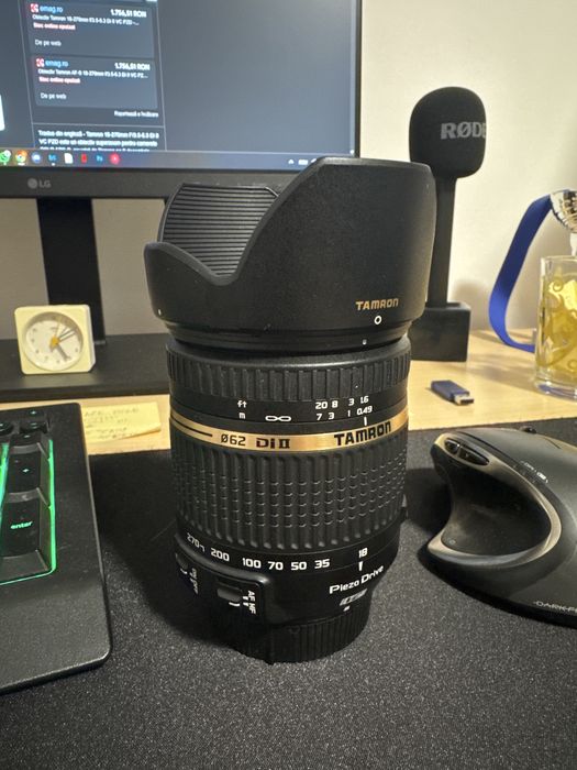 Obiectiv Tamron 18-270mm F/3.5-6.3 Di II VC PZD - Montura F nikon