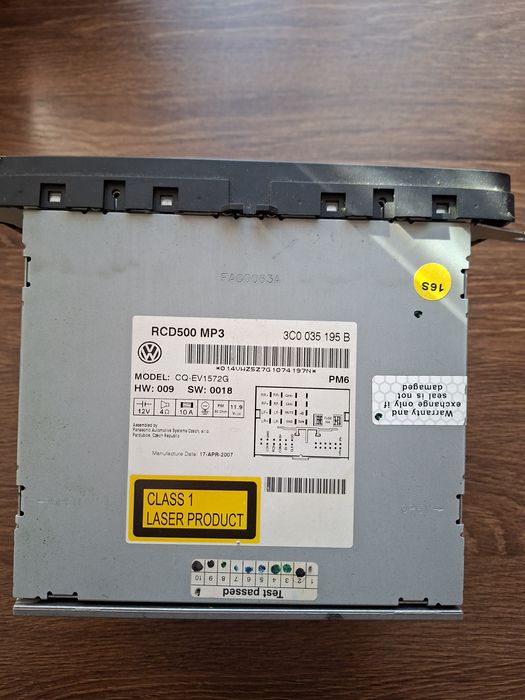 Radio CD Vw passat