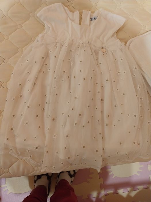 Бебешка официална рокля 98